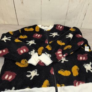Disney Mickey Mouse Sherpa Jacket Women Size 3X Fleece Brand New